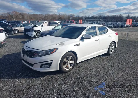 2015 Kia Optima Lx из США, поврежденный, VIN KNAGM4A74F5575863